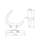 Contemporary Metal Wall Hook-20460265