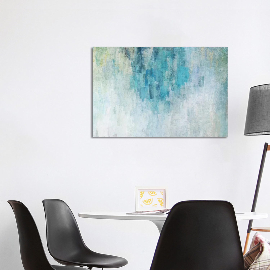 Blue Expression V by Irena Orlov - Wrapped Canvas Painting