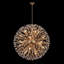 Lustre sphérique pissenlit 20 lumières 35,43 po