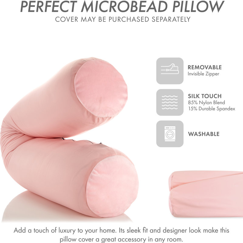 Foam Firm Cooling Pillow, Cream Peach