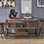 Piersten 49.75 " W Solid Wood Top Console Table