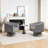 Chynna Velvet Swivel Barrel Chair-686696748