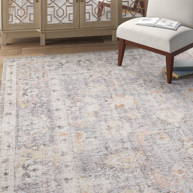 Gelo Oriental Indoor Rug, Round 6'