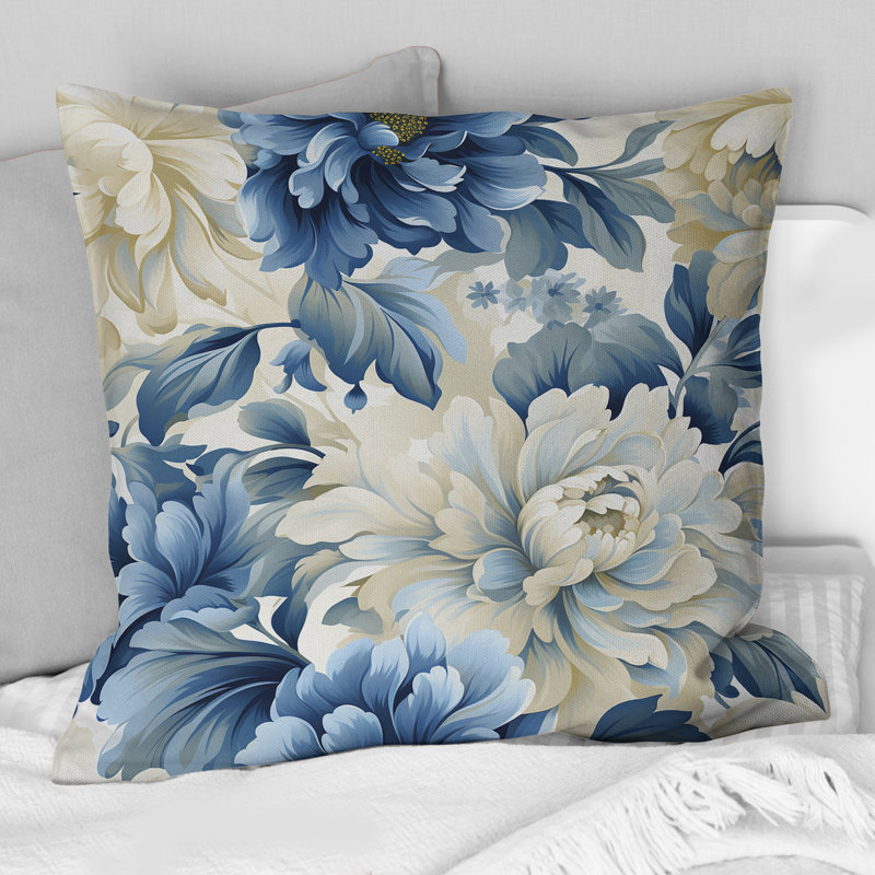 Coussin Coastal Tranquility Victorian, H 18 po x l 18 po