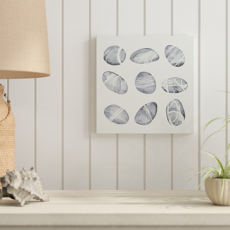 River Worn I 1 Piece Wrapped Canvas Painting, 30cm H x 30cm W