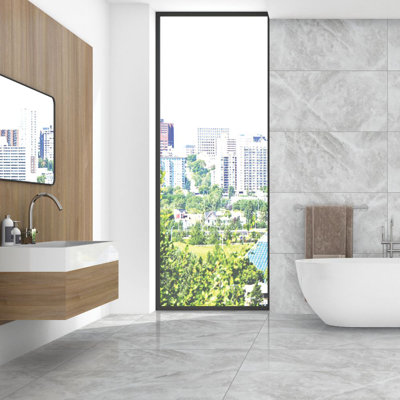 Carreau de porcelaine poli 24 po x 48 po Nimbus