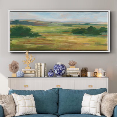 Green Valley I, reproduction d'art sur toile