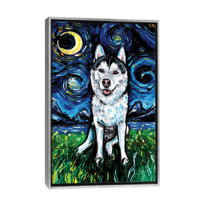 " Husky Night II " by Aja Trier