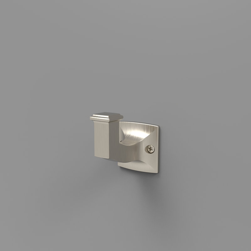 Studio II Wall Hook, Satin Nickel