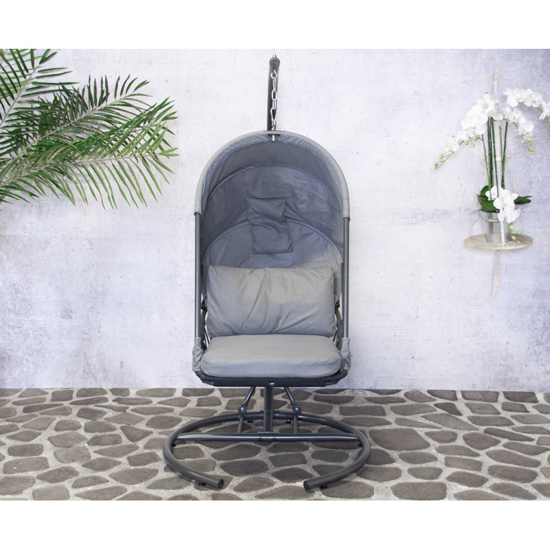 Taufner Hanging Sun Lounger with Stand