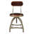 Orduna Swivel Solid Wood Adjustable Height Counter Stool