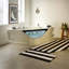 Baignoire tourbillon d'angle 59 "pour 2 personnes, baignoire à jets de luxe avec 6 jets d'hydromassage, lumières DEL de chromathérapie et système de réglage pneumatique, pompe à eau certifiée UL, égouttoir certifié UPC