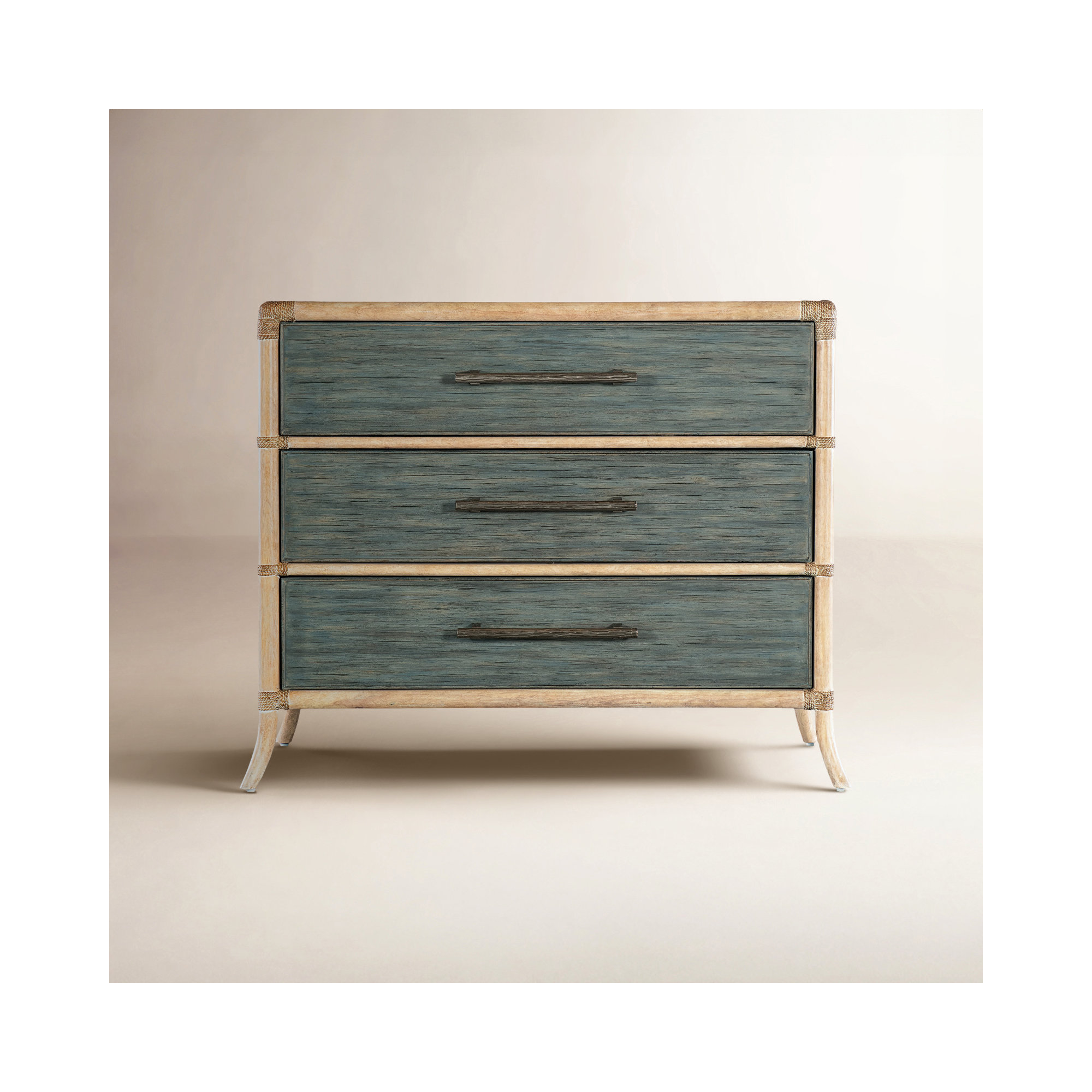 Retreat 3 - Drawer Nightstand, Blue