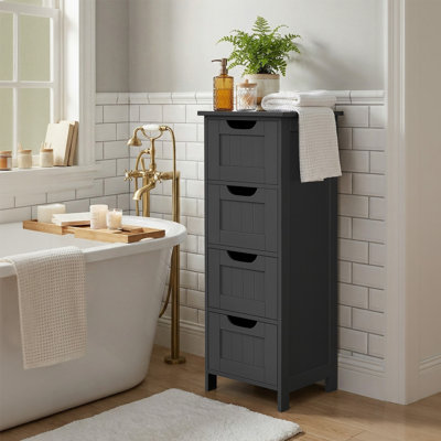 Armoire de rangement autoportante Holtby 11,8 po L x 32,3 po H x 11,8 po P