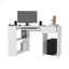 Bureau d'ordinateur de coin en L avec tiroir et tablette-957739353
