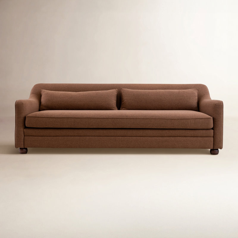 Amira Sofa Rust, Clay Performance Weave