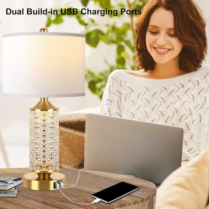 Lampe de table Wellton USB