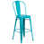 Cristal brillant bleu sarcelle