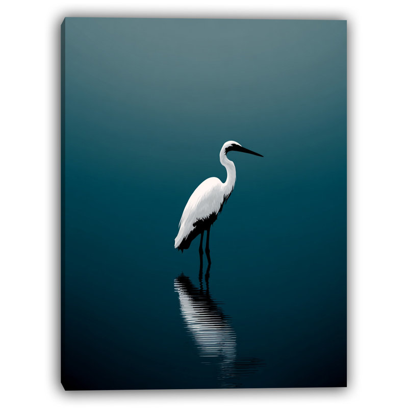 «Serenity in Still Waters», art mural sur toile tendue, H 36 po x l 24 po