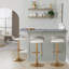 Tabouret de bar réglable avec pivot en métal doré-409046762-409046763-409046765