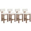 Tabouret rembourré avec structure en bois massif-508726522