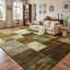Tapis à motif géométrique rétro Vintage-448055235-448055237