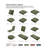 Pina Outdoor Lounge Chair Seat Cushion-71192451-71192456