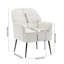 55cm Chenille Button Back Upholstered Leisure Chair-114441820