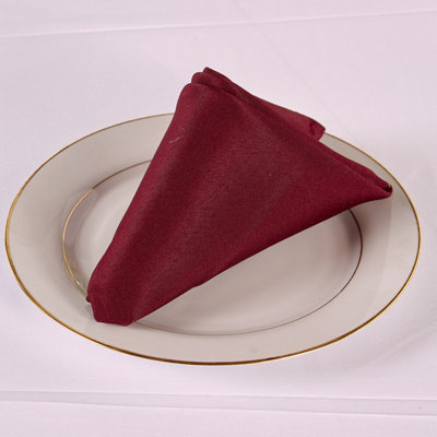 Nowayton Polyester Solid Colour Square Napkin