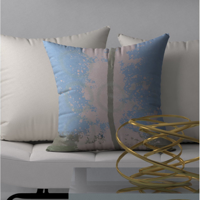 Reversible Throw Pillow, 24" x 24"