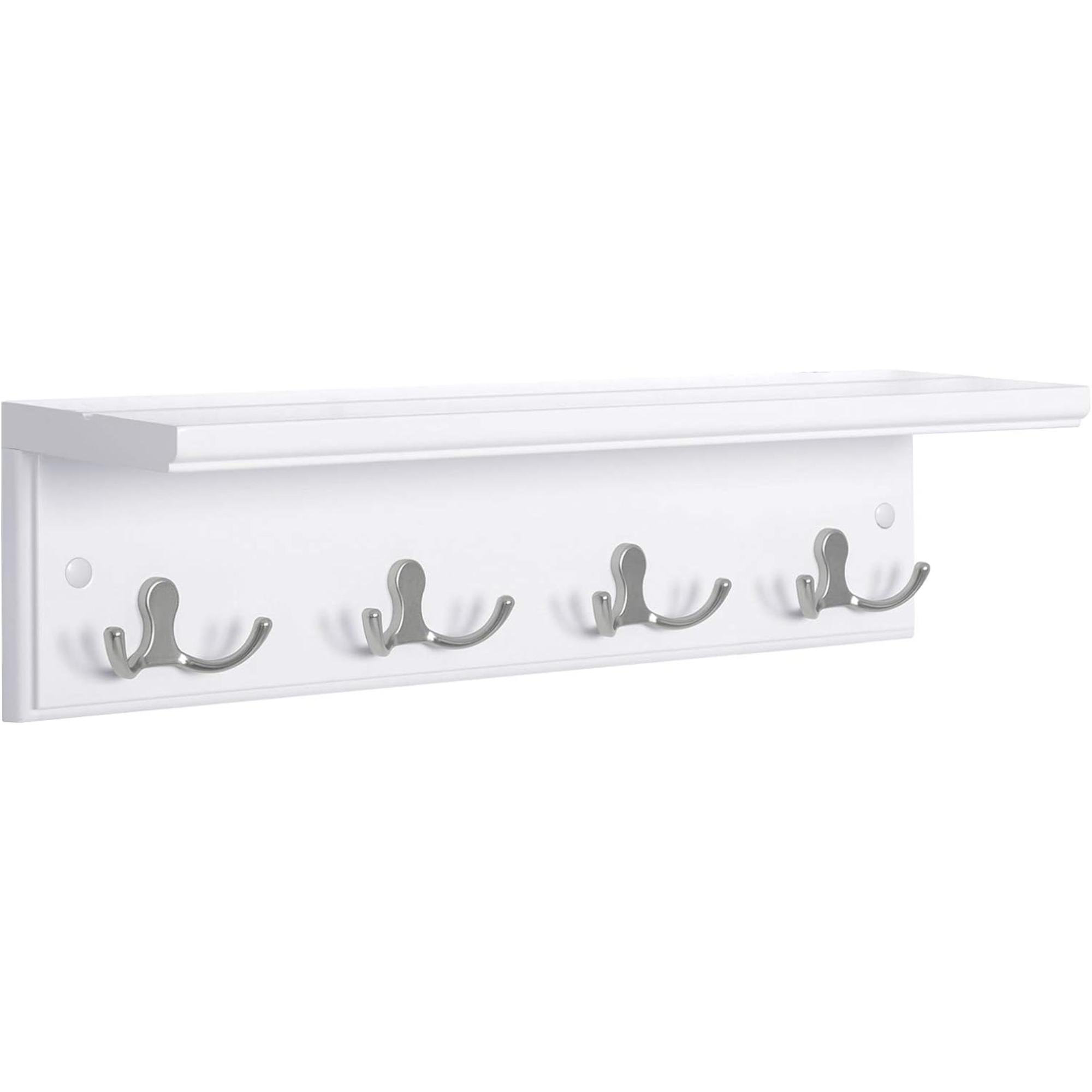 Wildon Home® Dynetta Wall 4 - Hook Wall Mounted Coat Rack | Wayfair