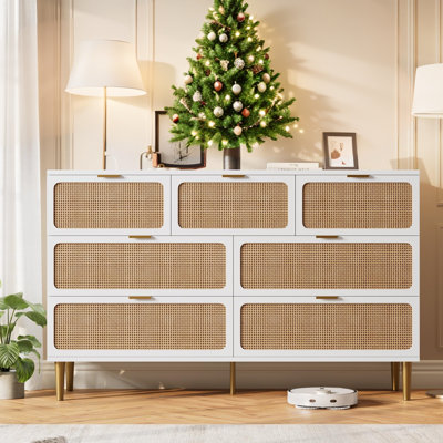 136.9cm W 7 - Drawer Chest of Drawers