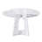 47.24" Round Dining Table for 4 - Farmhouse MDF Table with Marble White Finish, 300lb Capacity, Easy Assembly for Kitchen/Dining Room - Modern Spiced Table