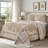 Rio Lightweight Cotton Blend Woven Jacquard Traditional Medallion Bedspread/Coverlet Set-1414989344-1414989343