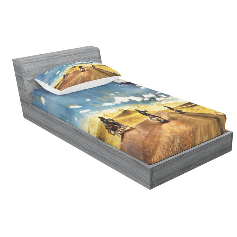 Microfiber Sheet Set, Twin XL Sheet Set with Fitted Sheet