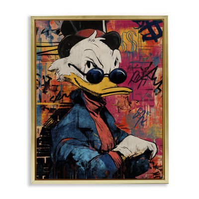 Pop Style Cartoon Riches Floating Frame, design by Svetlana Aleynikova