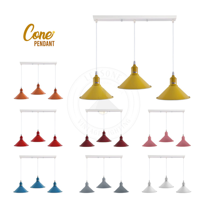Dutcher 3 - Light Silver Kitchen Island Pendant, Yellow, No