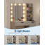 Meuble-lavabo avec miroir et lumières-1238413887