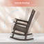 Chaise Adirondack berçante en plastique Liebwin-86803573
