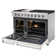 KOSTCH 48" Gas Range with 6 Burners & 1 Griddle Cooktop, Double 4.6 & 2.2 cu. ft. Oven