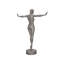 Outstretched Arms Standing Statue, Aluminum