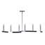 Luminaire suspendu linéaire pour îlot de cuisine 6 lumières Mcrae-26337995