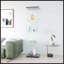 Vitrine en verre 4 tablettes avec porte-229445128
