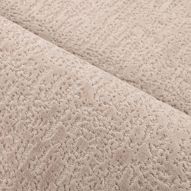 Tapis de bain texturé absorbant antidérapant (ensemble de 3, Beige