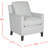 Upholstered Armchair-1873904333