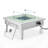 Walbrooke Square Propane Smokeless Fire Pit Table with Hidden Fuel Tank-88675401