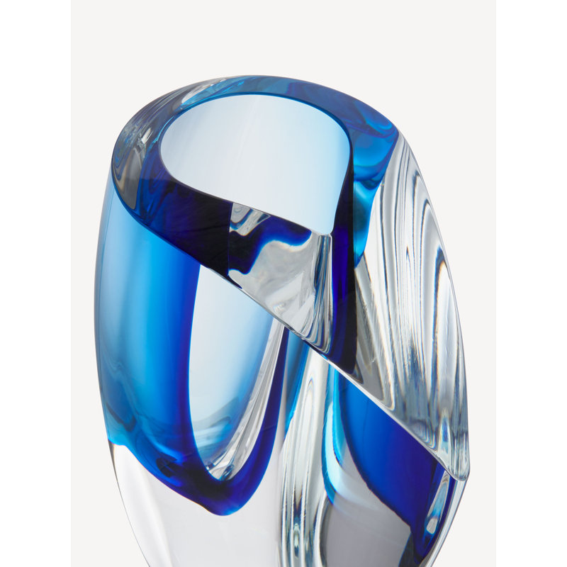Mirage Handmade Crystal Glass Table Vase