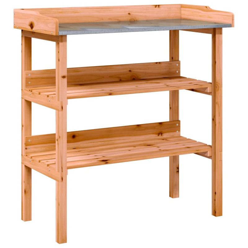 Lavendon Wood Plant Stand, Brown
