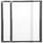 2Pcs Transparent Menu Cover PVC Binder Cover Durable Looseleaf Menu Holder