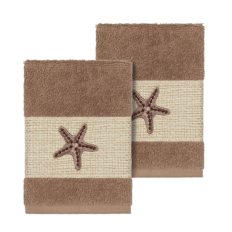 Lydia Turkish Cotton Washcloth, Latte